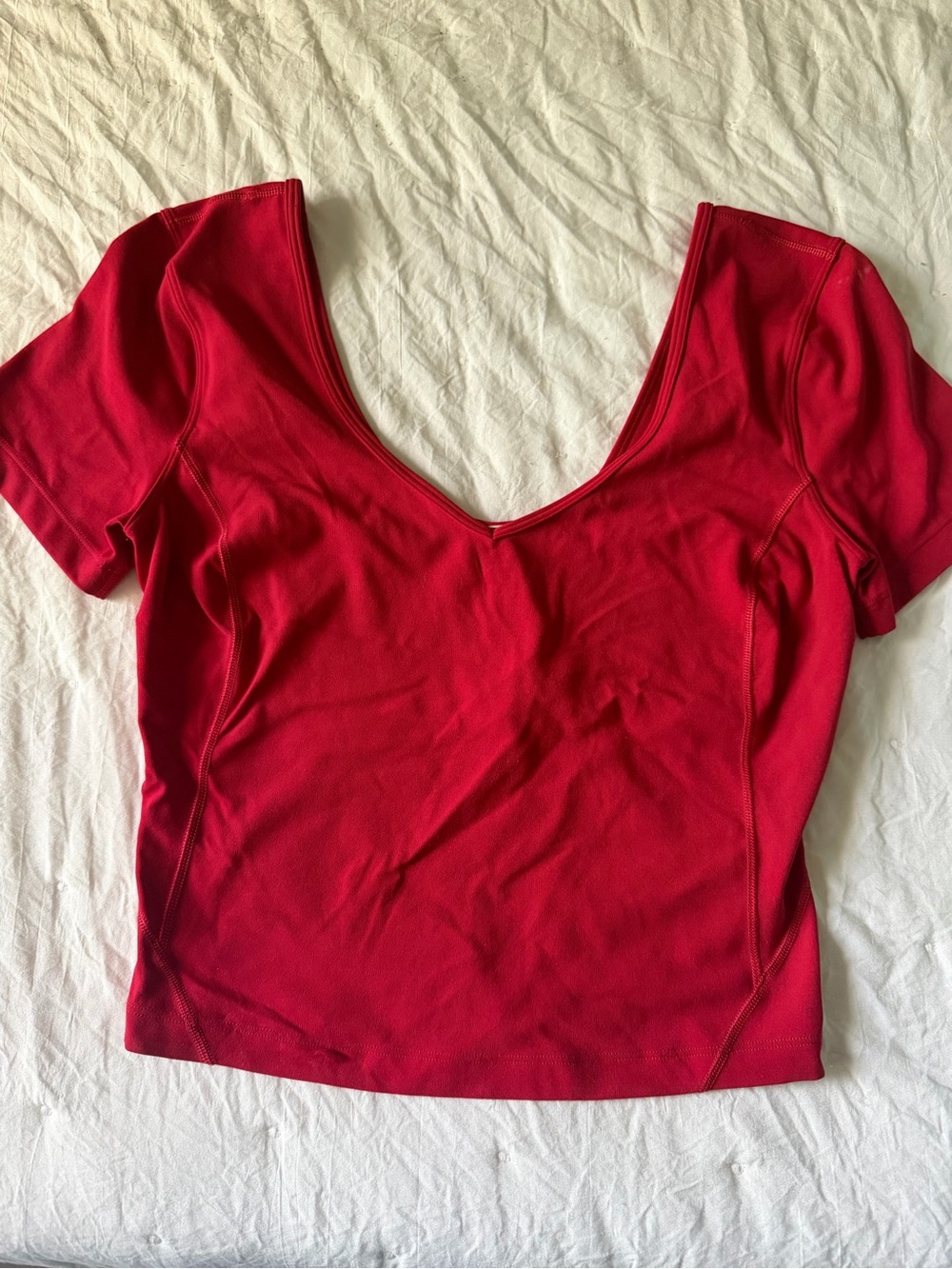 Lululemon Align T-shirt Dark Red size 4